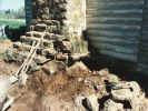 Living Room Chimney footer excavation.JPG (77851 bytes)